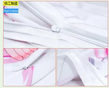 Re : Zero kara Hajimeru Isekai Seikatsu Stačiakampis Pagalvės užvalkalą Anime Užvalkalas Padengti dakimakura pagalvės užvalkalą
