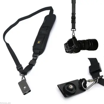 Nešiojamų Vieno Peties Diržas Diržas Dirželis, fotoaparatas Greitai Greitai Greitai Padarinių VEIDRODINIŲ Skaitmeninių SLR Fotoaparatas
