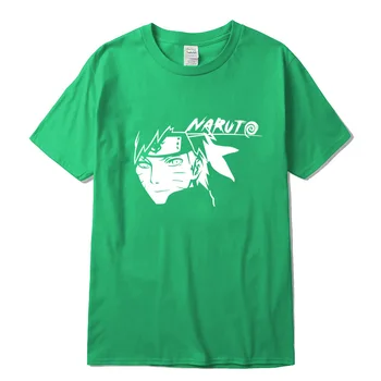 XIN YI vyriški T-shirt Viršuje Quality medvilnės Vyrams, Moterims, T-marškinėliai, Topai Kawaii naruto Marškinėlius kietas laisvi marškinėliai Anime, Manga Tee Marškinėliai
