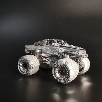 COOL 3D Metalo Modelio Surinkimas dėlionės OFF-ROADER AUTOMOBILIŲ HK NANYUAN Vaikų dovanos 