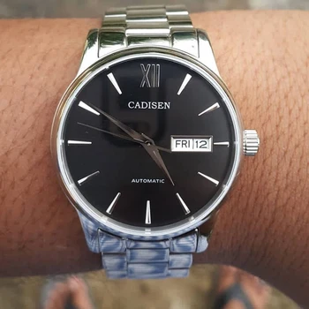 CADISEN Dizainą, Prabangos Prekės ženklo Vyrai Laikrodžiai Mechaninis Automatinis laikrodis Vyrams, Atsitiktinis Verslo NH36 Laikrodis relogio masculino 2020 m.