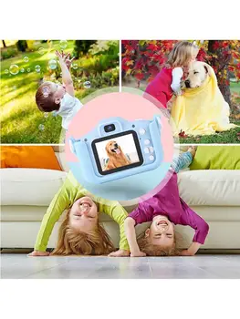 Vaikai Skaitmeninis HD 1080P Vaizdo Dual Camera 2.0 Colių Spalvotas Ekranas Kamera Vaikams