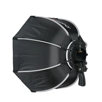 TRIOPO 65cm Aštuonkampis Skėtis Softbox su Korio Tinklo Godox Flash speedlite fotografijos studijoje aksesuarų Dėžutė minkštas