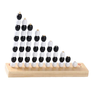 Montessori Žaislai coloful Vaikų Ikimokyklinio Mokyti vaikus Skaičiavimo Matematikos Valdybos Mediniai Matematikos mokymosi Žaislas švietimo žaislai Vaikams