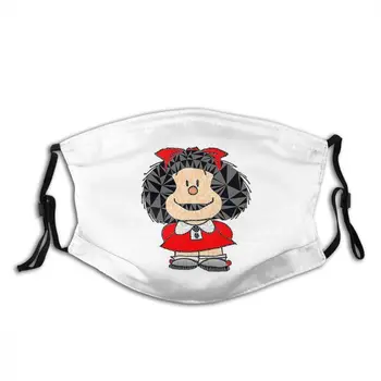 Mafalda Mielas Kaukė Unisex Ne Vienkartinių Anti Migla apsaugos nuo Dulkių Apsauga Respiratorių su Filtrais
