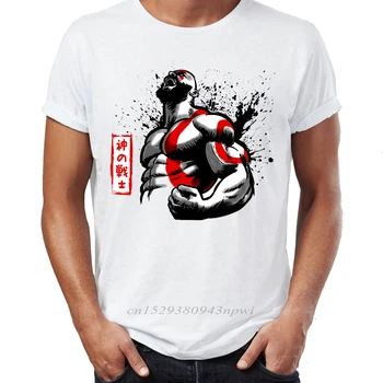 Hip-Hop Vyrų marškinėliai Karo Dievo Kratos Mokyti Kaip Dievo Nuostabus Kūrinys Išspausdintas Gatvės Vaikinai Tees Grobis Medvilnės Camiseta