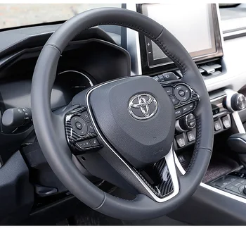 Priedai Toyota RAV4 2019 XA50 Anglies pluošto Visą Interjero Aksesuarai ABS Apdailos Dangtelio Apdaila LHD & RHD