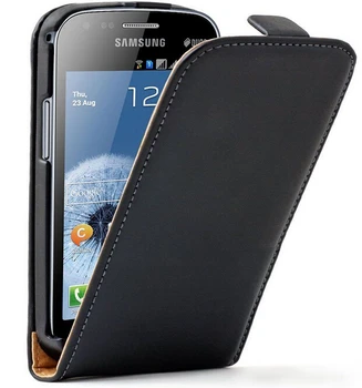 Originali Odinis dėklas Samsung Galaxy S Duos S7562 GT-S7562 Padengti Juoda Balta Rausva Galima + Nemokamas Screen Protector