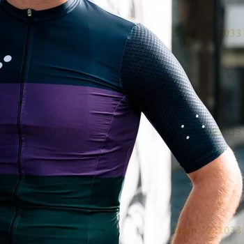 Pedla 2019 Nauja Violetinė žalia mėlyna Trijų segmentų spalvų dviračių jersey Short oro mesh rankovėmis ciklo marškinėliai BMX maglia da ciclista