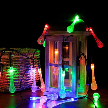 LED Styginių Šviesos Lauko Saulės Lempos Pasakų Spalvų Namo Kalėdų Atostogų Vestuves Apdailos String Šviesos Sodas Vandeniui