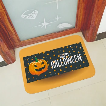 Laimingas halloween kilimas 40x60cm 50x80cm 50x120cm lauko įėjimo grindų kilimėlių, miegamojo virtuvės prieškambario słomianka anti-slip durų kilimėlis