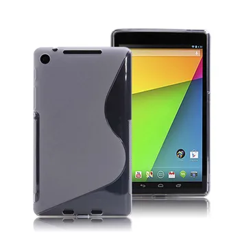 Nexus 7 2013 TPU case - Nauja Google Nexus 7 2013 FHD 2 Planšetinio kompiuterio dėklas silicon cover funda (Ne Nexus 7 1 )