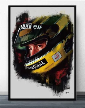 Plakatas Ir Spausdina Karšto Ayrton Senna F1 Formulė Mclaren 