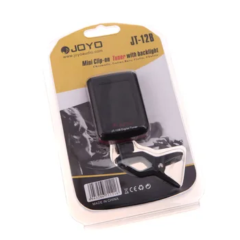 JOYO JT-12B Skaitmeninis LCD Clip-on Imtuvas Elektroninių Akustinė Gitara, Bosinė gitara, Smuikas Ukulėle