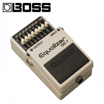 Boss GE-7 7-Band EQ, Pedalas, 7-band EQ Gitara Stompbox Pedalo Paketas su Susitvarko, Poliravimo Audinys ir Styginiams Vijurkas