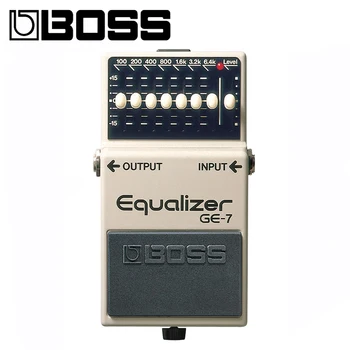 Boss GE-7 7-Band EQ, Pedalas, 7-band EQ Gitara Stompbox Pedalo Paketas su Susitvarko, Poliravimo Audinys ir Styginiams Vijurkas