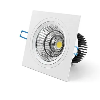 1pcs Energijos taupymo Embedded Pritemdomi LED Downlight 10W COB/20W30W LED Spot light apdailos Lubų Lempa AC 110V, 220V