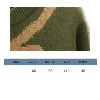 Mielas gelsvai megztinis mezgimo dugno moterų džemperis moterims pavasario ir rudens vėliau kaip laisvas studentas korėjos mielas kalėdų džemperis