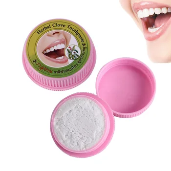 Natūralių Žolelių Skiltelė Tailandas Dantų Pasta Dantų Balinimas Dantų Pasta Pašalinti Dėmių Antibakterinis Alerginės Dantų Pasta
