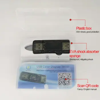 Skaitmeninis USB Testeris QC 2.0 3.0 FCP AFC DCP Greitai Įkrauti Detektorius DC 3,7 V~30 V 0-5A