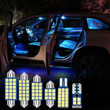 Honda CR-V CRV CR-V 2013 m. m. m. 2016 m. 2017 4pcs 12v LED Lemputes Rinkinio Automobilio Salono Dome Skaitymo Lempos Kamieno Šviesos Priedai