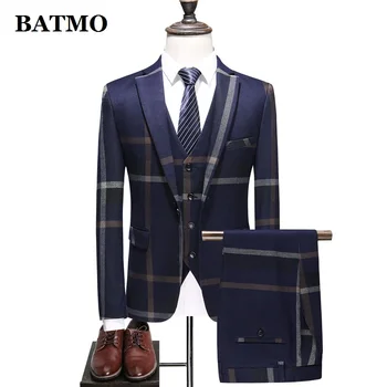BATMO 2020 naują atvykimo rudenį aukštos kokybės pledas tinka ir vyrams,vyriški laisvalaikio kostiumai,studentams, kostiumai,berniukų kostiumai,dydis XS-7XL
