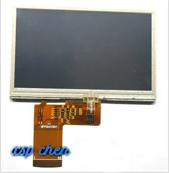 4.3 colių MP5 GPS TFT LCD ekranas viduje KD43G18-40NB-A1 KD43G18-40NB-A5 C430P T43P12