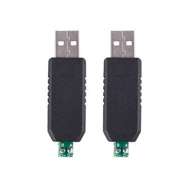 2x PC USB į RS-485, RS-485 sąsajos keitiklis Serijos adapteris, suderinamas + PLC