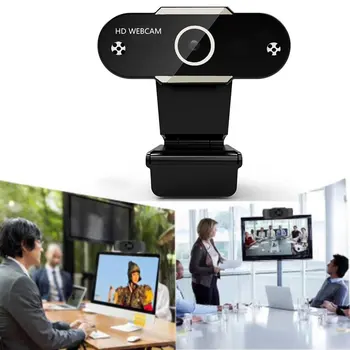 Full HD 1080P Kamera, Kompiuteris PC Web Kamera su Mikrofonu-Live Transliacijos Vaizdo skambučius Konferencija Workcamara Interneto para PC