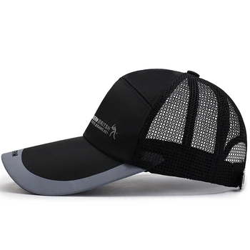 Vyrų, Moterų Golfo skėtį nuo saulės Kvėpuojantis Beisbolo Akių Skrybėlę Sporto Greitai-džiovinimo Saulės Bžūp Hip-Hop ' Kolonėlė Drobės Žvejybos Hat P14