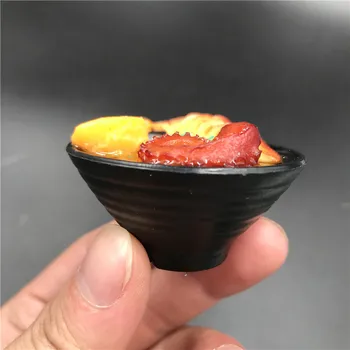 Modeliavimo Maisto Šaldytuve Lipdukai Japoniško Stiliaus Ištemptas Makaronai 3D Magnetinio Kūrybos Užsienio Prekybos Šaldytuvas Magnetas Dekoras