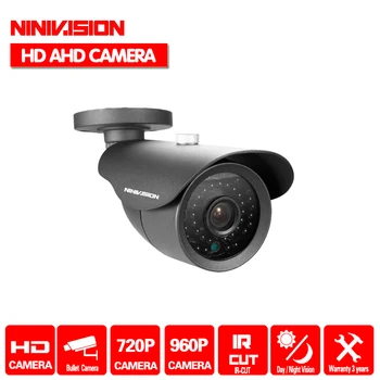 Didelis akcijas,NINIVISION HD HAINAUT saugumo Kamera 1.0 MP 720P, 960p 1.3 mp 2500TVL Kamera HAINAUT stebėjimo Kamerą IR Cut filter