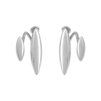 Atgal kabo s925 sidabro auskarai moterų mados asmenybės dizainas yra paprastas ir kietas, ir vėjo, yra mažas ir aukštos kokybės