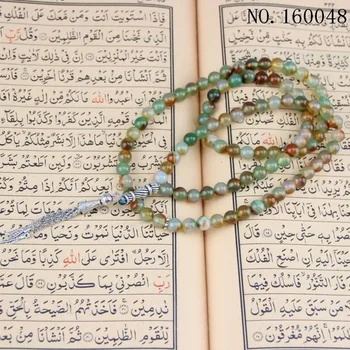 Turkijos Musulmonų Rožinio Islamo Maldos Karoliukai Tasbih Pakabukas 99 Karoliukai Dievas Mohammed Rožinio Moterims, Vyrams Kryptis Apyrankės Dubajus