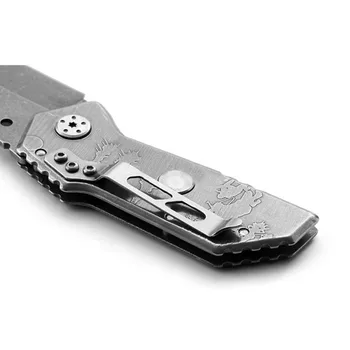5CR15 kišenėje sulankstomas peilis plieno rankena Mini kempingas medžioklės išgyvenimo peilis SR288D