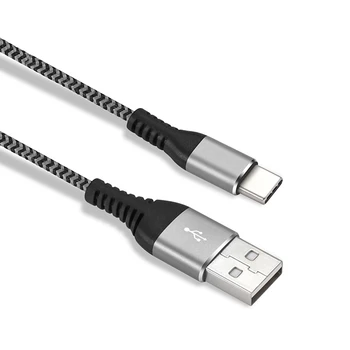 Naujas USB Tipo c įkrovimo kabelis NS Įjungti Greito įkrovimo Įkroviklis Duomenų kabelis laido viela, 2M Ilgio