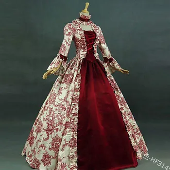 Europos Viduramžių Victoria Karalienė, Princesė Vestuves Oficialų Dress Helovinas Moterų Karnavalas Teismas Kilnus Palace Cosplay Kostiumas
