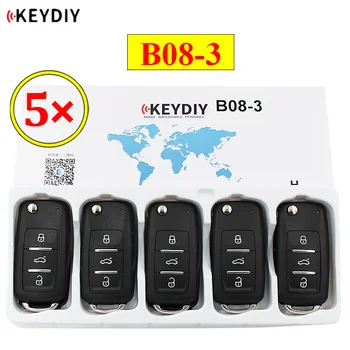 5vnt/daug KEYDIY B serijos B08-3 3 mygtuką universalus nuotolinio valdymo KD200 KD900 KD900+ URG200 KD-X2 mini KD BC Stilius