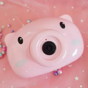 Elektros kiaulių burbulas mašina žaislo mergina širdies vaiko animacinių filmų automatinė burbulas kamera berniukas mergaitė gimtadienio dovana Kalėdų