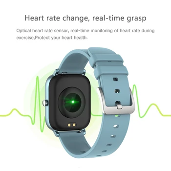 2020 Vwar P8A Smart Watch Vyrų, Moterų Fitneso Tracker Smartwatch Širdies ritmo Monitorius Sporto Laikrodžiai GTS, skirtų 