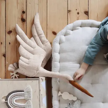 Žąsų Sienos Kabo Linija Pliušinis Įdaryti Lėlės Vaikų Lėlės Lėlės Animacinių filmų Swan Medžiaga Žaislas 