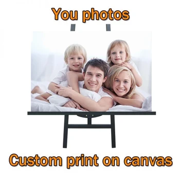 Custom Savo Foto Spausdinimas ant Drobės