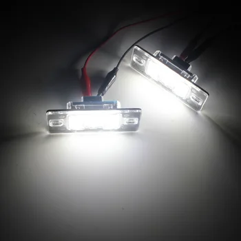 ANGRONG 2x LED Licencijos Numerį Šviesos 