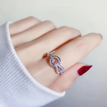 Elegantiškas Lab Deimanto Žiedas Nekilnojamojo 925 sterlingas sidabro Papuošalai Dalyvavimas Vestuvių juostoje Žiedai, Moterų Nuotakos Žavesio Šalies priedų
