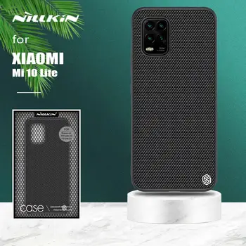 Už Xiaomi Mi 10 Lite Atveju Nillkin 3D Tekstūra Nailono, Minkšti Krašto Slim Galinį Dangtelį Telefoną Atveju Xiaomi Mi10 Pro Mi 10 Lite Atveju