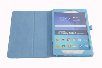 Case for Samsung Galaxy Tab 3 8.0 T310 T311 PU Odos Stovėti Tablet Atvejais, skirtas Samsung Galaxy Tab 3 SM-T310 8