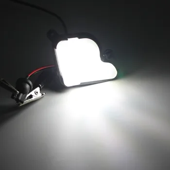 2VNT Canbus LED Balos Veidrodėlio Lemputė Pagal Šoninis Veidrodis Lempos Skoda Octavia Mk3 Priedai T10 LED Automobiliui LED