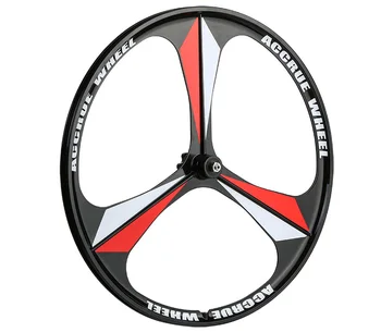 [TB15]Kalnų dviratis 26 colių ratų nustatyti dviračių Oukao tris-peilis vienas rato guolis trijų stipinų vairaratis, magnio aliuminio ala