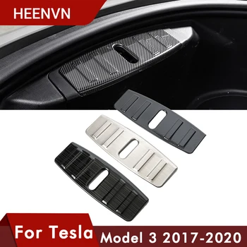 Heenvn Model3 Automobilio Priekinės Variklio Kamieno Lauke Bagažo Bamperis Skydelis Tesla Model 3 Priedai 2020 Custom Fit Priekinis langelis apsauga