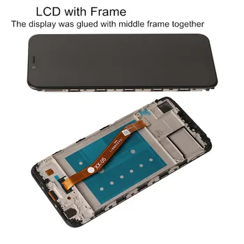 LCD Ekrano ir Huawei Honor Žaisti LCD su Rėmu Jutiklinio Ekrano Pakeitimas Garbė Žaisti RK-29 AL00 TL10 6.3